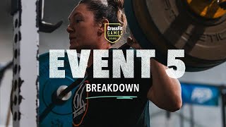 Event 5 Workout Breakdown | CrossFit Games 2025