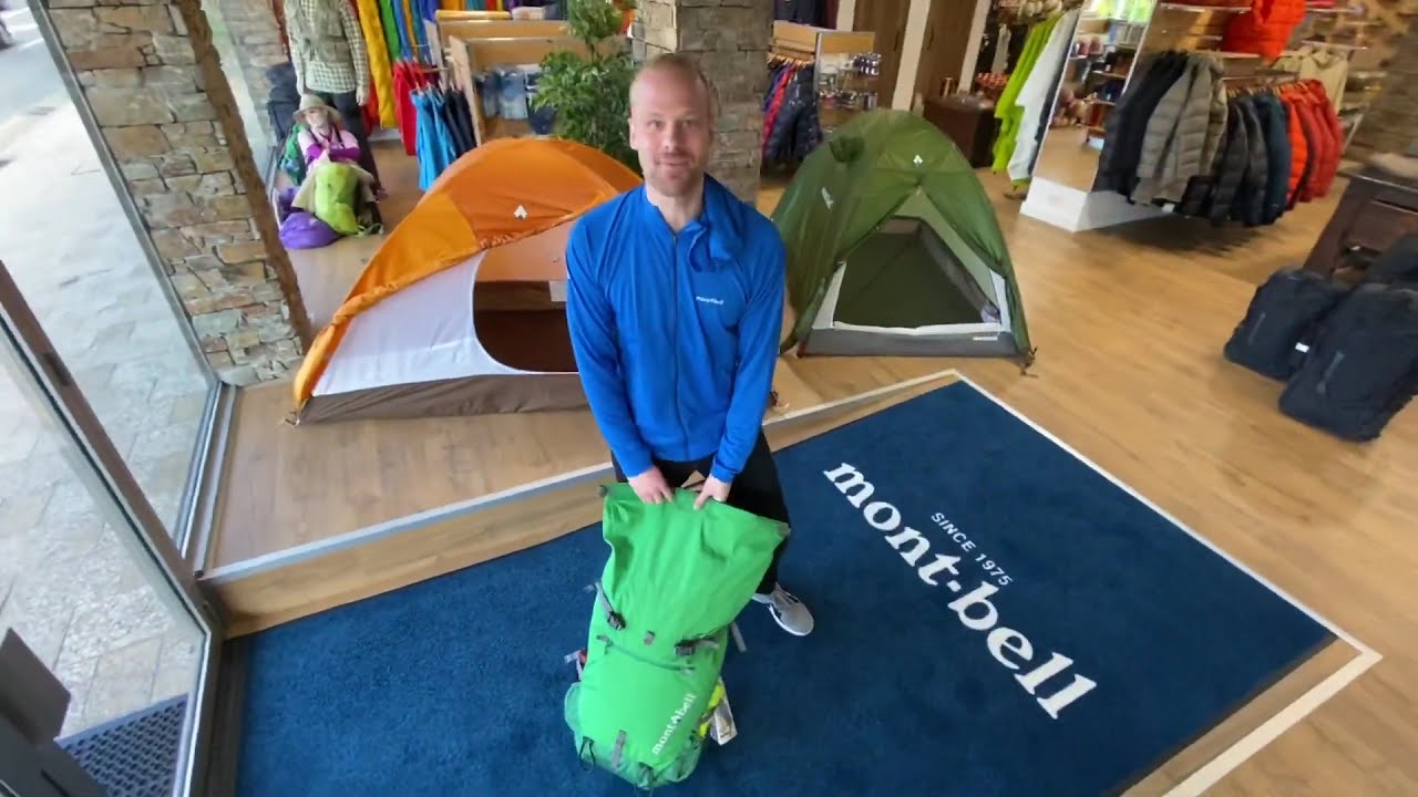 Montbell Alpine Pack. 100% waterproof, lightweight & versatile
