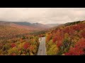 Drone Captures Vibrant Fall Foliage in New Hampshire