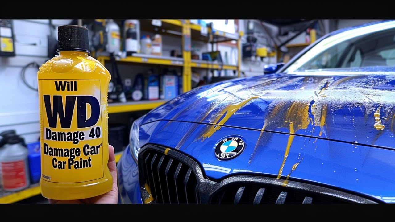 Безопасно ли использовать WD 40 для чистки лакокрасочного покрытия автомобиля или это может повре...