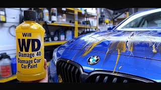 Is It Safe To Use WD 40 On Car Paint Or Would It Harm The Cars Paint?