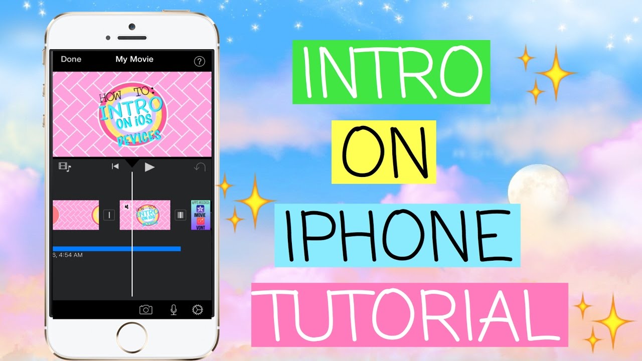 How To Make An Intro On A Iphone - how to make a animated roblox intro beginners tutorial 2