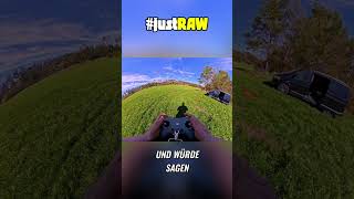 Sportmodus & Coming Home: Drohne im Wind getestet! #justRAW #shorts