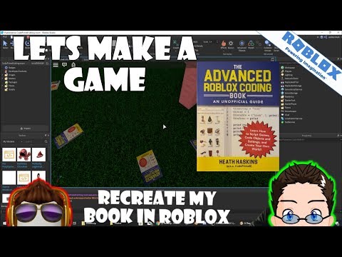 Roblox Lets Make A Game Recreate My Book Youtube - how to create a game on roblox kindle