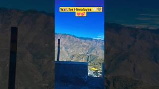 "Mussoorie Se Dikha Himalayas Ka Amazing View 😍🏔️ #shorts" #trending #mussoorieindia #viral