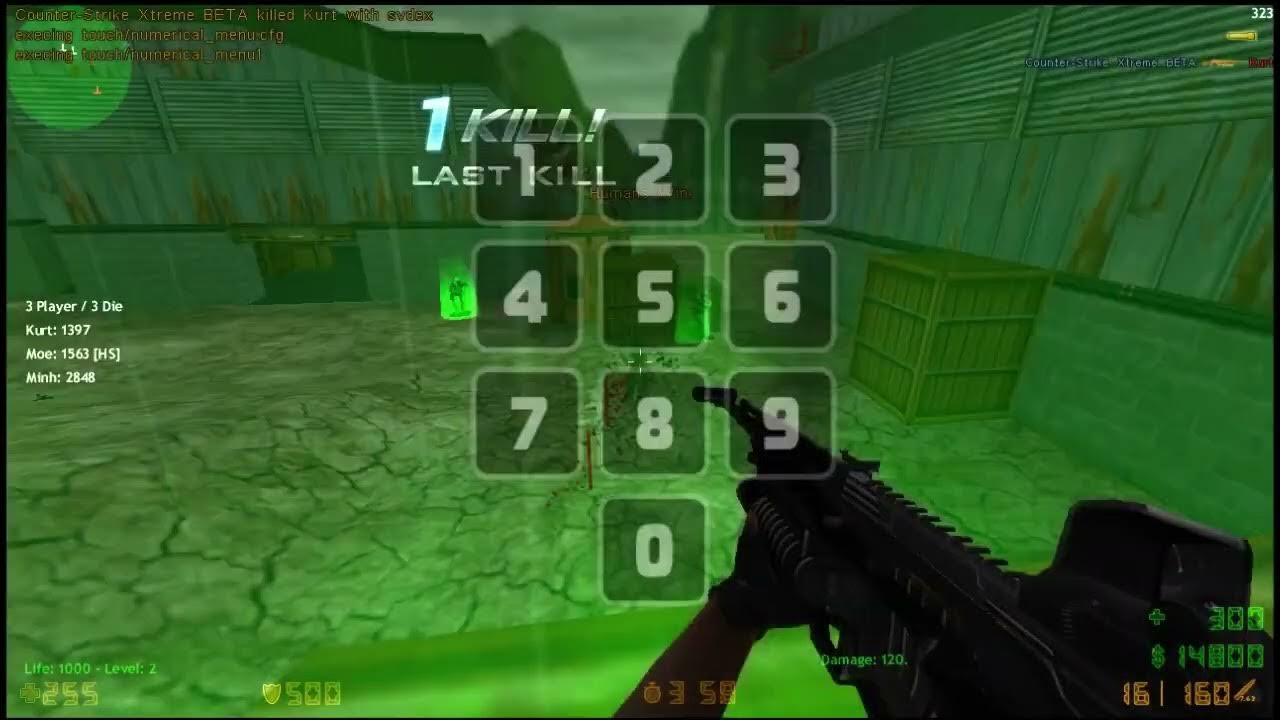 Gameplay Counter-Strike Xtreme V6 Old For Android - Zombie Hero Mod 3 -  Youtube