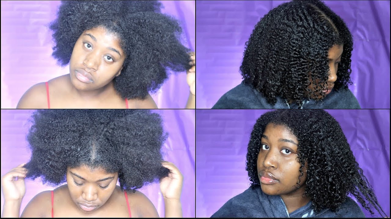 Natural Hair Wash Day Routine For Dry Brittle Stressed Hair