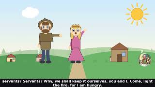 King Thrushbeard 👑🎻 Bedtime story for kids | The Tales of Grandma Moon
