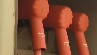RAYCHEM RIGHT ANGLE BOOTS TERMINATION ON MV CABLE
