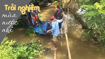 Trải nghiệm thú vui sông quê giữa mùa nước nổi