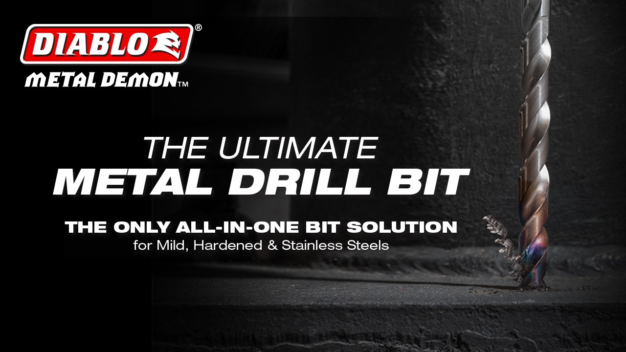 Diablo's Metal Demon™ Drill Bits