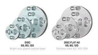 How to install removable concealed connectors - DISC FLAT Series - Rothoblaas