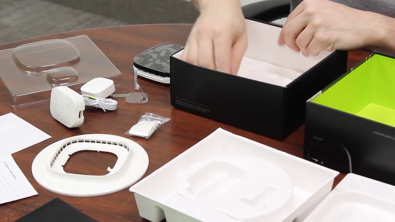 Unboxing Ecobee3 Wi Remote Sensor
