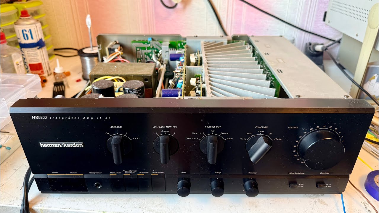 harman kardonプリメインアンプHK6800 Harman HK6800 Kardon Inside Hi 