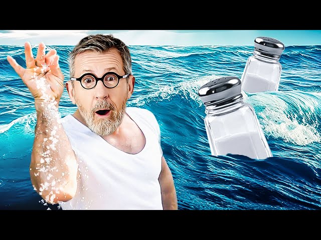 🌊 Pourquoi la mer est-elle salée ?