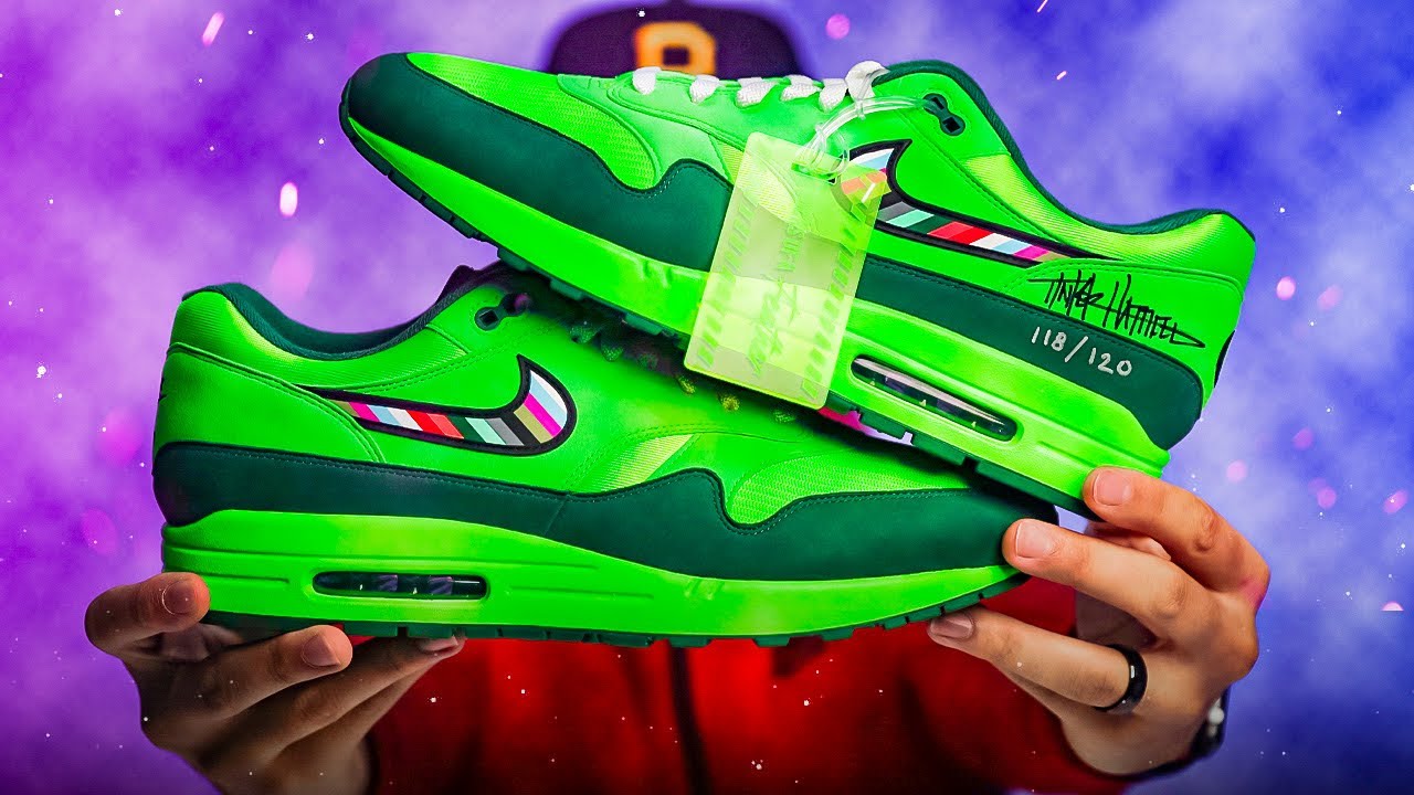 Nike Air Max 1 Oregon Ducks Of A Feather NFT Sneaker - YouTube