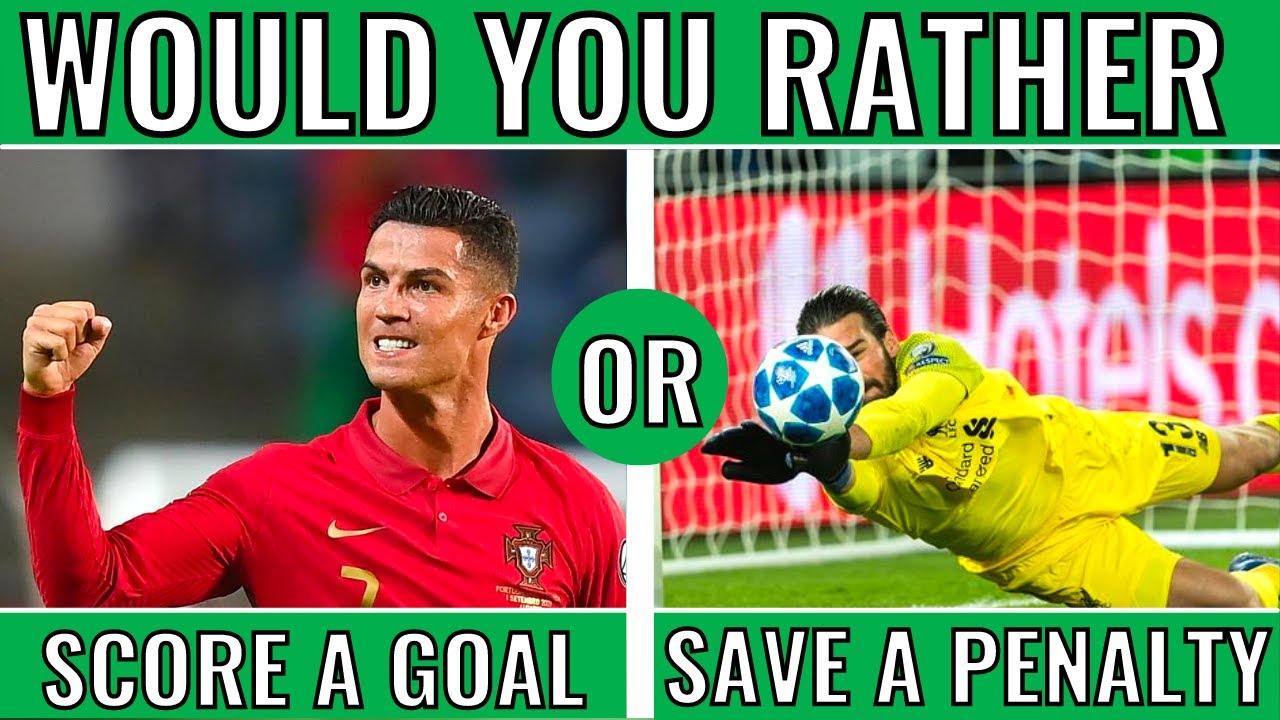 O que você prefere? #futebol #quiz #game #wouldyourather #trivia