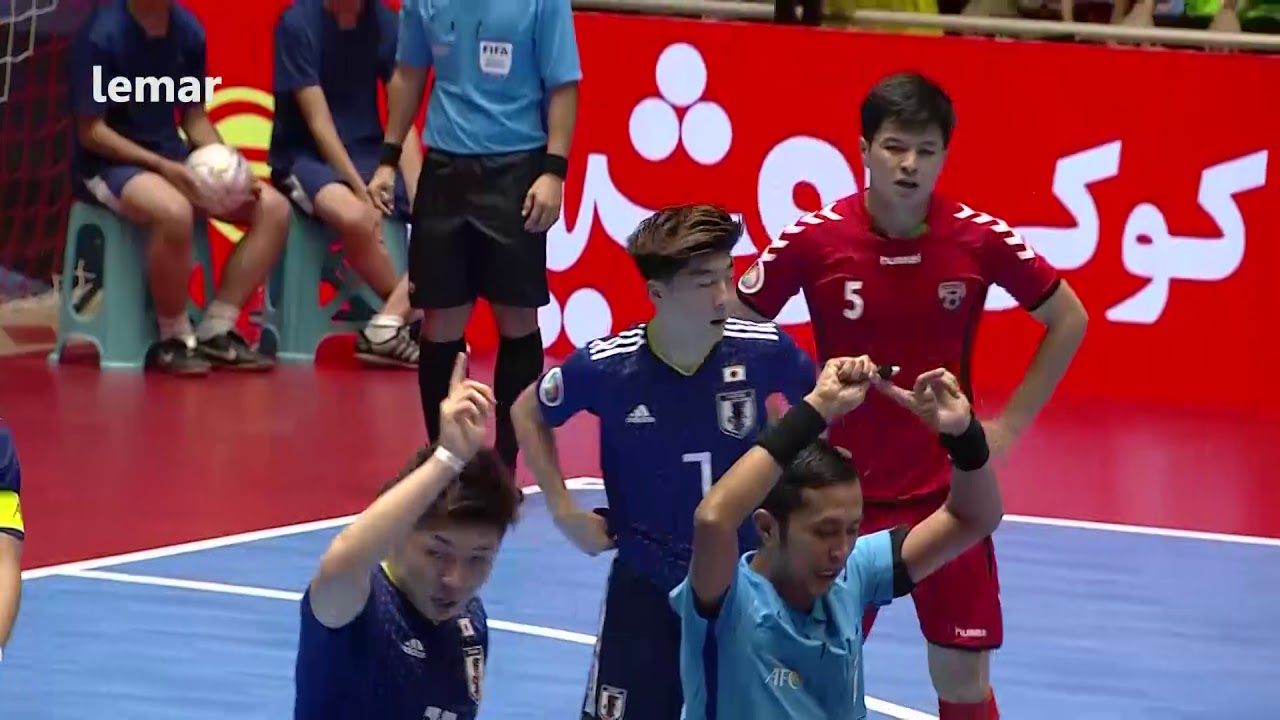 مسابقه نهایی تیم فوتسال افغانستان درمقابل جاپان - Final Match of Afghanistan VS Japan Futsal Team