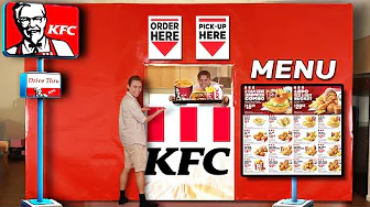 I BUILT A GIANT KFC RESTAURANT AT HOME!! thumbnail