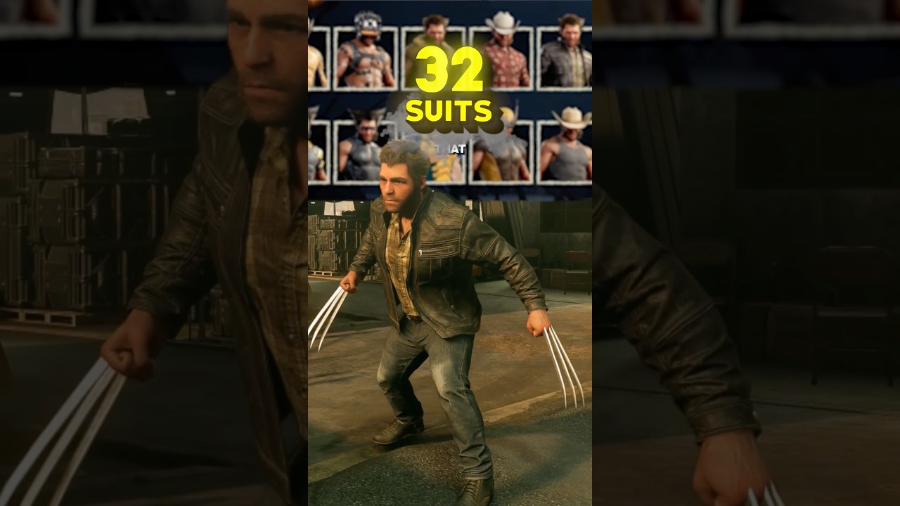Here are all 32 suits that you can unlock in Wolverine!