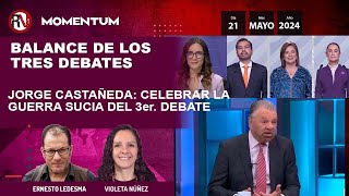 Balance de los tres debates / Jorge Castañeda: celebrar la guerra sucia del 3er. debate
