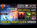 UNREAL RIGHT CLICK HARD CARRY BROODMOTHER | Butterfly + Eye of Skadi Build IMBA Lifesteal Spider