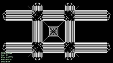 Cellular Automata: A Visual Atlas of Notable Rules (Classic B&W)