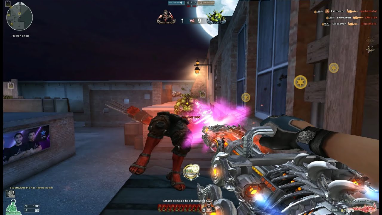 Gatling Gun Infernal Dragon - Crossfire West