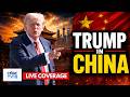 Beijing LIVE: President Trump Arrives in China for a Historic Meeting with Xi Jinping | USA | N18G
