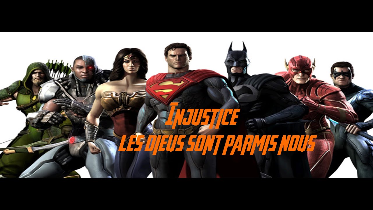 PS VITA Découverte de Injustice "les dieux sont parmi nous" - YouTube