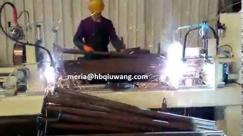 Steel prop inner pipe and outer pipe welding machine