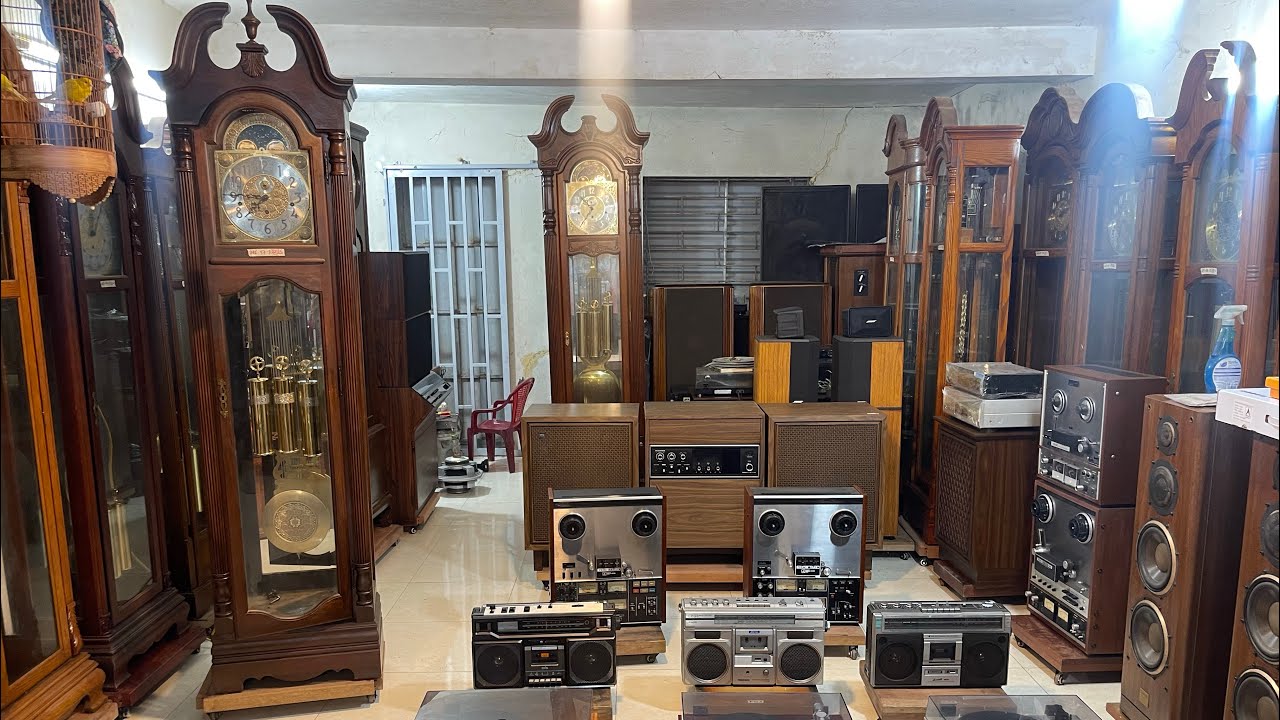 Tặng Đầu Băng Cối | Tủ Đài Diatone DSS 7600 | Đầu Cối Teac A3340s | Thanh Lý 3 Đài | Đầu Than Denon