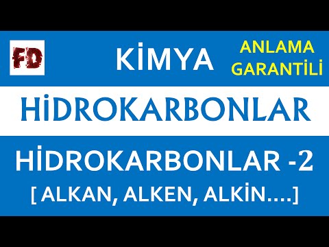 HİDROKARBONLAR 2 KONU ANLATIMI [ ÖZEL ANLATIM ] ( ANLAMA GARANTİLİ )