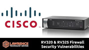 Cisco RV320 & RV325 Firewall Security Vulnerabilities CVE-2019-1653 & CVE-2019-165
