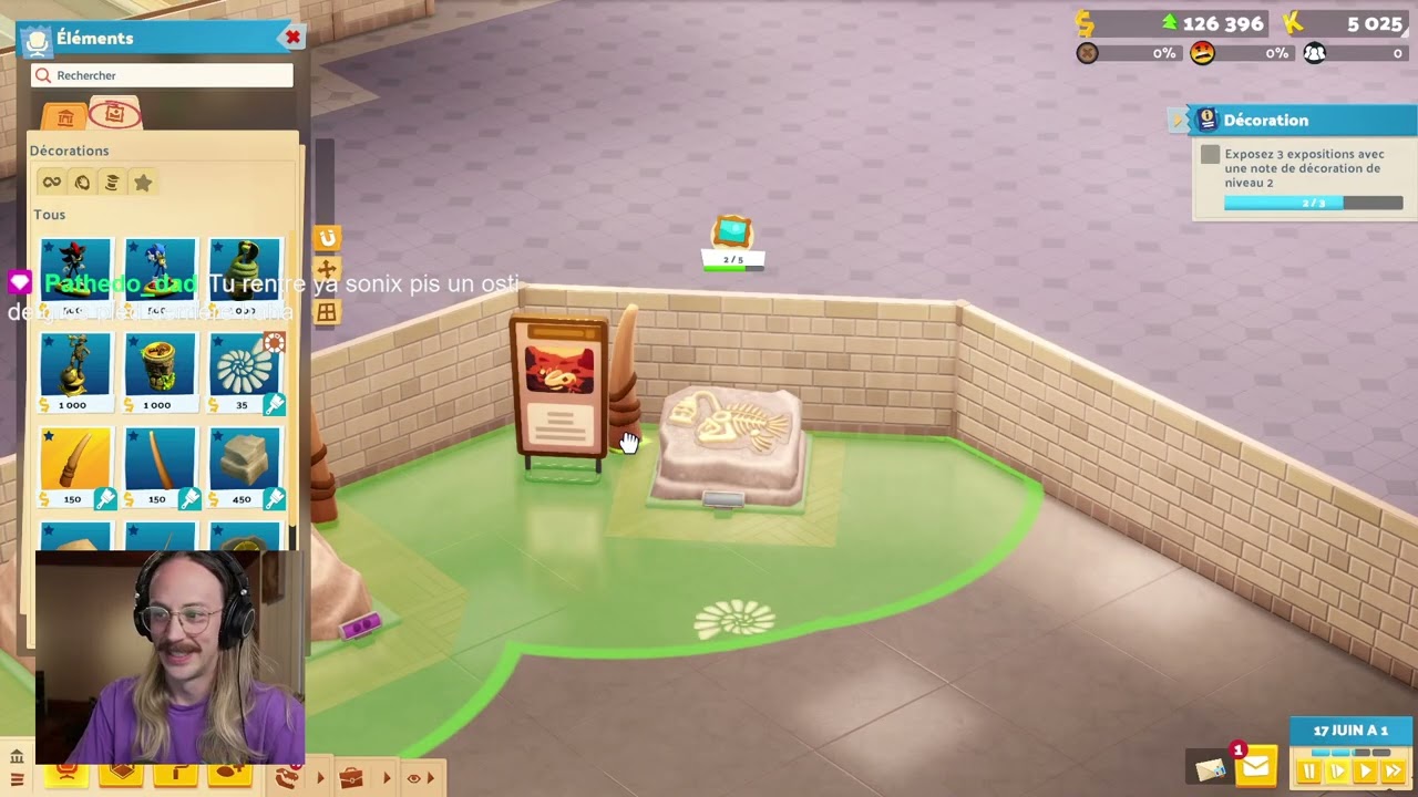 TWO POINT MUSEUM - 01 - Je gère un musée🏛️🦖 Consommation + fun assuré | !discord