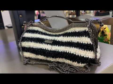 ნაქსოვი ჩანთა / Crochet bag / Вязаная сумка крючком