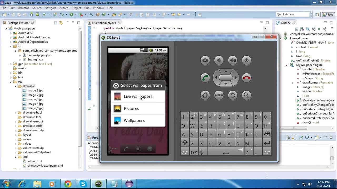 Codecanyon Android codecanyon: SlideShowLiveWallPaper2 - YouTube