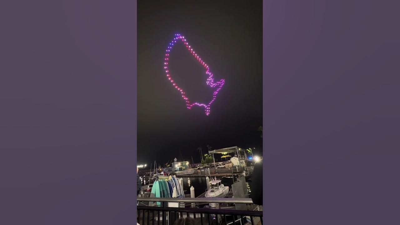 July 4th drone show 2023 redondo beach youtube