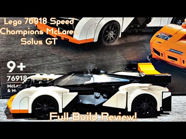 LEGO 76918 Speed Champions Mclaren Solus GT - LEGO Full Build