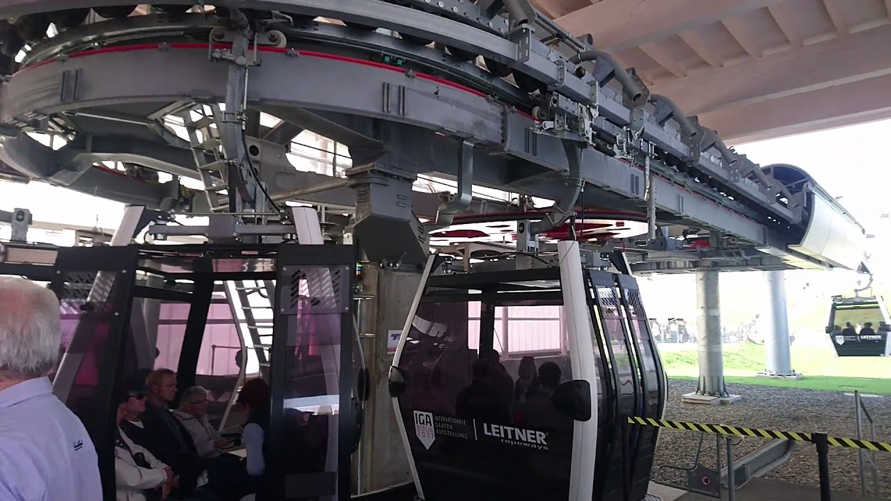 IGA BERLIN 2017, FAHRT MIT DER SEILBAHN AM LETZTEN TAG, LEITNER AG