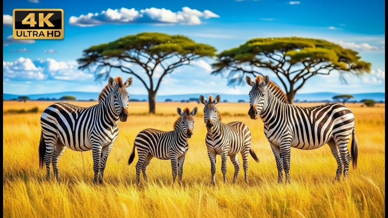 Animal Planet 4K– A Beautiful Wildlife Journey with Peace of mind Music