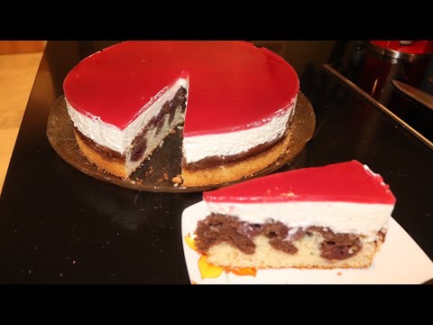 Cheesecake alle amarene- la torta di Cappuccetto rosso, RotkÃ¤ppchen Kuchen ricetta facile e golosa