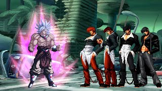 [DBZ vs KOF] God Broly Vs Iori Yagami Team