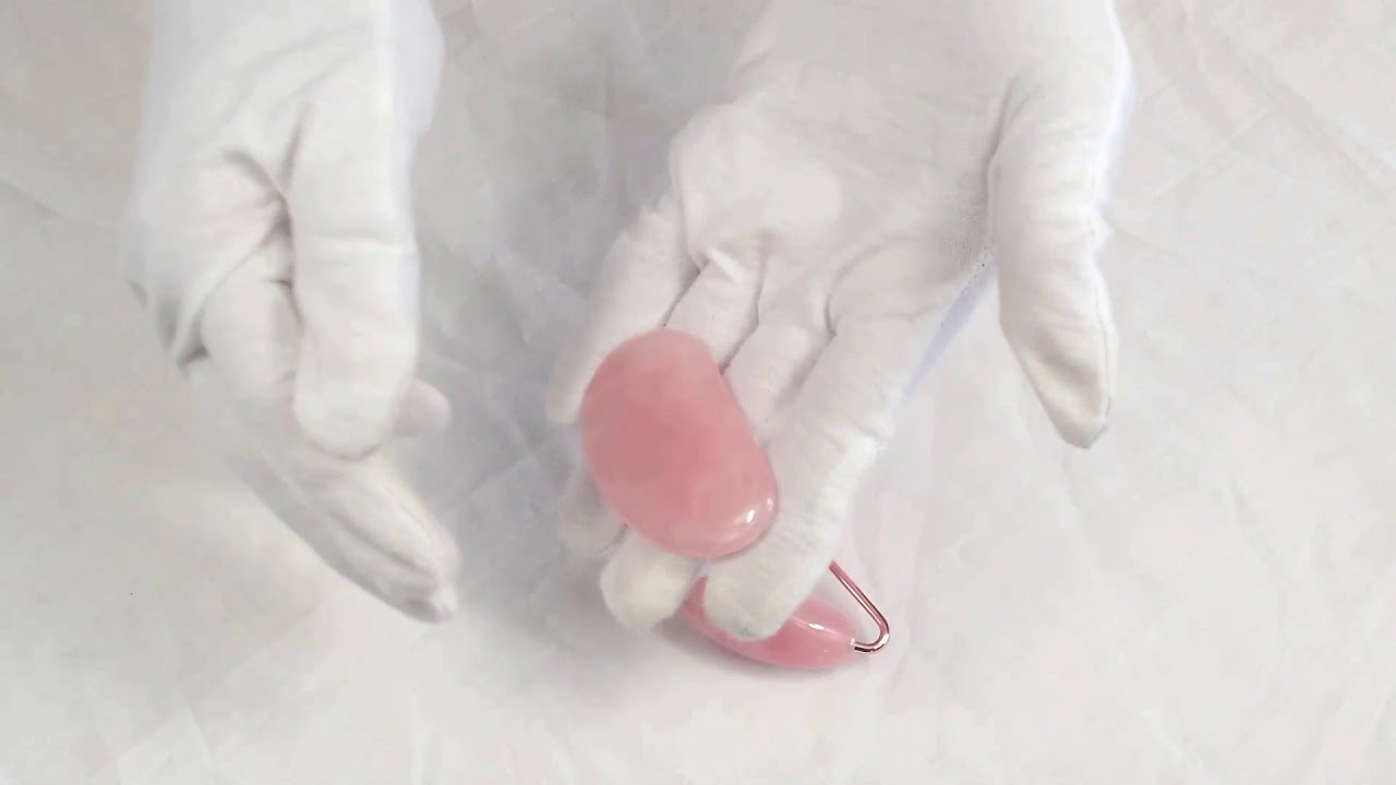 100% Natural Rose Quartz Face Roller and Gua Sha Massage Tool Wholesale