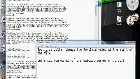 How to set up a shoutcast server for winamp