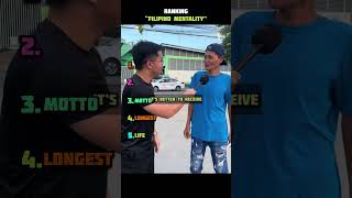 Ranking funniest Filipino mentality