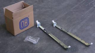 Staffe Ad Aggancio Rapido F7V Per Radiatori Piastra In Acciaio