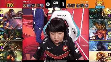FPX vs SN | W10D7 - Match 3 Game 2 | LPL Summer Split 2020 – S10 | FunPlus Phoenix vs Suning