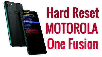 Hard Reset Motorola One Fusion | Factory Reset Remove Pattern/Lock/Password (How to Guide)