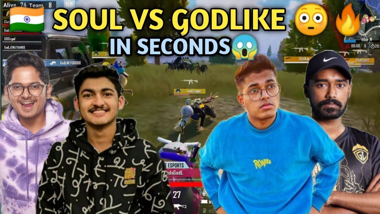 Soul Wipes Godl In Seconds 😳 | Soul Vs Godlike In Bmoc | Soul On Fire 🔥 ...